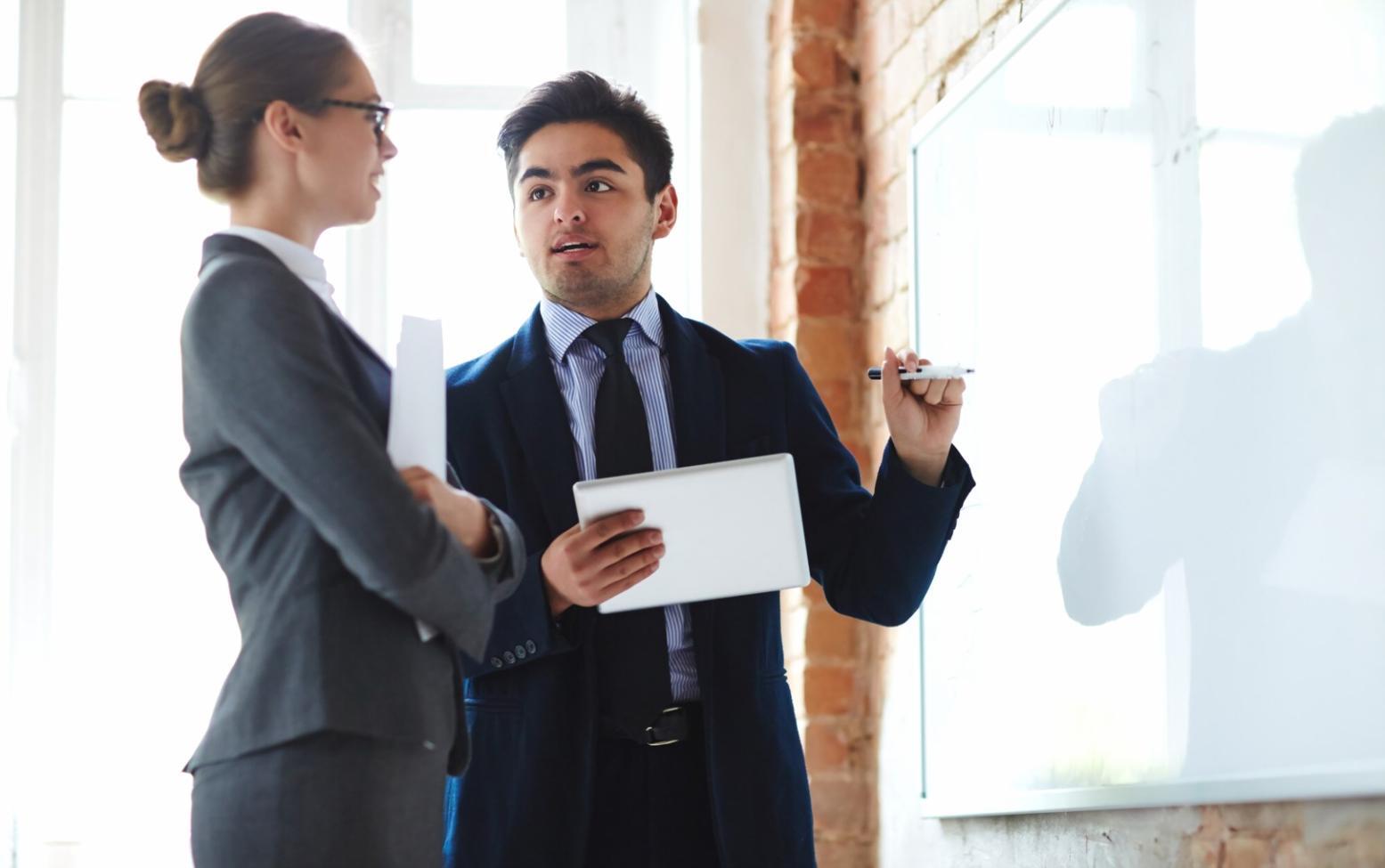 Financial planning workspace with documents and calculator